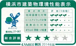横浜市建築物環境性能表示