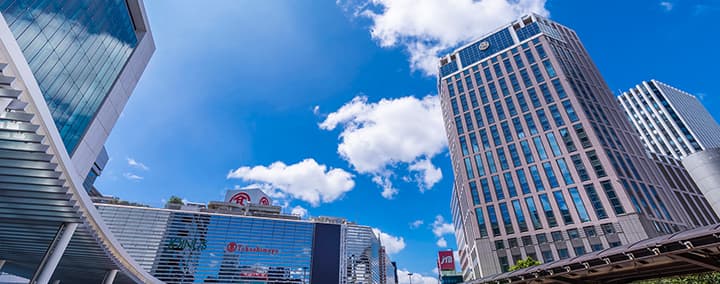 2020年の横浜駅西口周辺