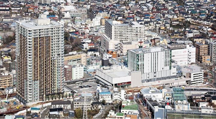 二俣川駅南口再開発計画（2018年完成）