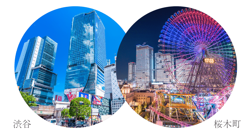 渋谷・桜木町