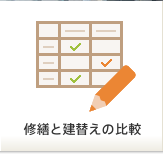 修繕と建替えの比較